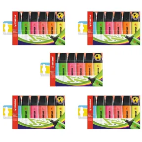 Pack de 6 Subrayadores STABILO