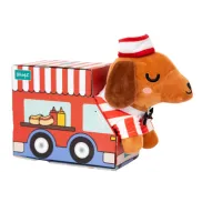Perro salchicha de peluche