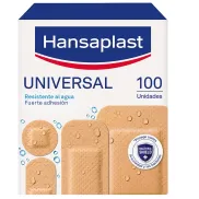 Apósitos impermeables Hansaplast Universal, 100 piezas