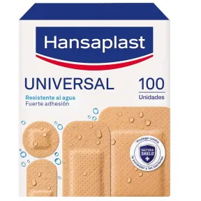 Apósitos impermeables Hansaplast Universal, 100 piezas