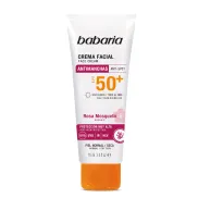 Babaria SPF50+ Antimanchas Facial con Rosa Mosqueta (75 ml)