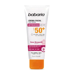 Babaria SPF50+ Antimanchas Facial con Rosa Mosqueta (75 ml)