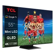 TCL 55C805: TV Mini LED 55" 4K UHD, Dolby Vision y Smart TV