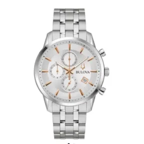Reloj Hombre Bulova Sutton 41mm Cronógrafo 3ATM 96B411