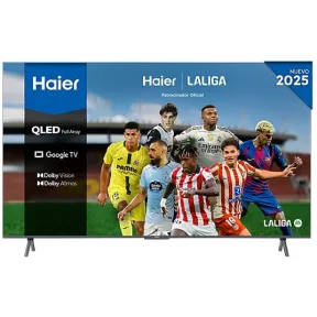 Haier S90 55” QLED Smart TV 4K, Dolby Atmos y Gaming 120Hz