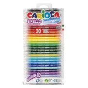 Marcadores Birello Carioca - 30 Uds. Doble Punta Multicolor