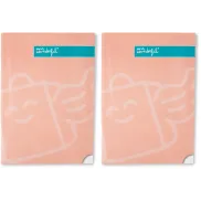 Libreta A4 Rosa 2X Mr. Wonderful