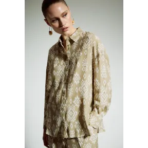 Textura de camisa elegante