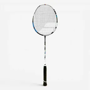 Raqueta azul y blanca N-Limited 2027 para bádminton