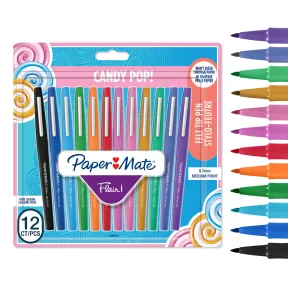 Rotuladores de fieltro Candy POP de Paper Mate | 12 colores