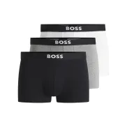 Boxers largos de algodón para hombre - Pack de 3 Multicolor