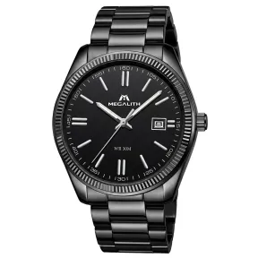 Reloj Hombre MEGALITH de Acero - Colores: Verde, Negro, Plata