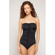 Bañador Fruncido Bandeau para Mujeres (S-XL)