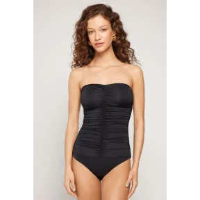 Bañador Fruncido Bandeau para Mujeres (S-XL)