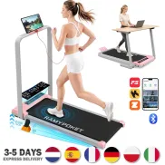 Cinta de correr RAMYPOKET ajustable 12% pendiente 2,5 HP