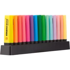 Stabilo Boss: Set de 15 rotuladores subrayadores