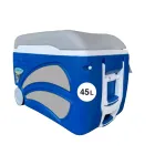 Nevera portátil PINNACLE de 45L con ruedas