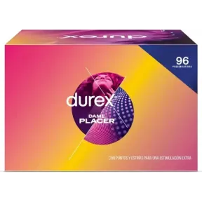 Durex Dame Placer: 96 Preservativos para tu diversión