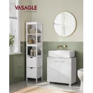 Armario de Baño Bajo Lavabo, 2 Compartimentos, 30 x 60 cm