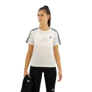 Camiseta Adidas Own the Run 3-Stripes corta para running