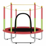 Cama elástica portátil de 140 cm, trampolín para diversión