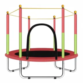 Cama elástica portátil de 140 cm, trampolín para diversión