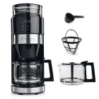 Cafetera Jarrita de Cristal 900 W con Molinillo Barista