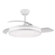 Ventilador Eplus Blanco con Control Remoto y 3 Temperaturas
