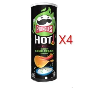 2 Unidades de Pringles Hot Kickin Sour Cream 160g (3,70€)