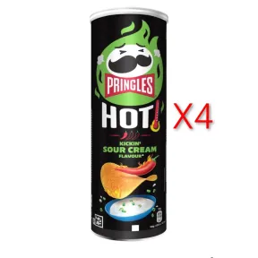 2 Unidades de Pringles Hot Kickin Sour Cream 160g (3,70€)