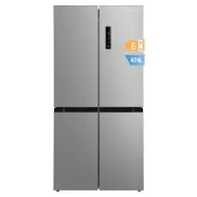Frigorífico Comfee' 474L Plateado con 4 Puertas y Vario Box