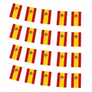 Guirnalda de Banderas de España para Fútbol y Eventos