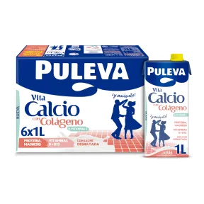 Leche Desnatada Puleva con Calcio y Colágeno