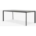 Mesa gris KUMLA 95x200 para jardín