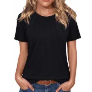 Camiseta de Manga Corta para Mujer Gyabnw