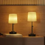 Lámpara Táctil de Noche Regulable Sin Cable - 2 Piezas