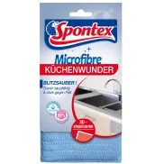 Bayeta de microfibra 3D Spontex para cocina.
