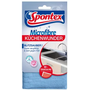 Bayeta de microfibra 3D Spontex para cocina.