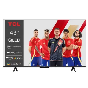 TCL 43" QLED 4K Smart TV con Google TV y Dolby Vision