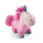 Peluche Rosa Unicornio Floral de Pie 22cm - Ideal para Abrazar