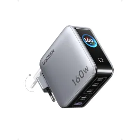 Cargador USB C UGREEN Nexode Pro 160W con Pantalla TFT