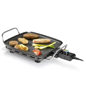 Plancha Compacta de Asar Princess 102210 - 1900W, 28x28 cm