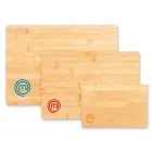 Juego de 3 Tablas de Cortar de Bambú MasterChef 38x27,5 cm
