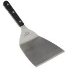 Espátula de acero inoxidable Lacor 60434 para grill, 12x27 cm