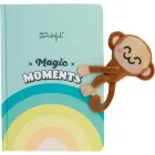 Libreta con peluche y cierre magnético Mr. Wonderful