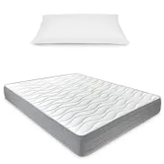 Colchón Ergonómico Reversible Nora con Almohada 90 x 190 cm
