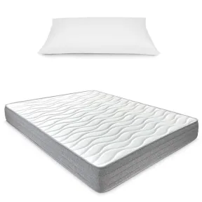 Colchón Ergonómico Reversible Nora con Almohada 90 x 190 cm