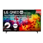 LG QNED Mini LED 55" 4K Smart TV con Procesador α7 AI Gen9