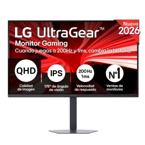LG UltraGear 32G620B-B: Monitor QHD 32" Gaming 200Hz