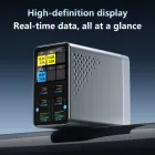 Cargador PD 3.1 de 540W con 6 puertos y pantalla LCD